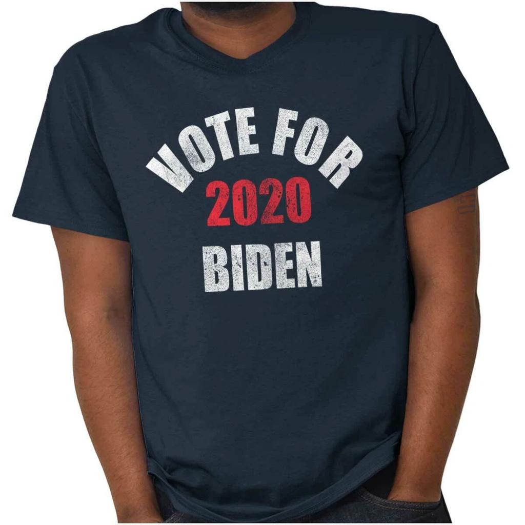 Vote For Joe Biden 2024 Election America Womens or Mens Crewneck 100% Cotton T-shirt Mens Tees Top Tee