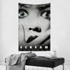 Американский Триллер Саспенс Фильм SScream Гобелен Декор Комнаты Настенная Ткань Вечеринка Подвесной Фон Декор Комнаты Детская Комната
