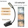 Portable LED USB Reading Lamp with Eye Protection and Anti-Myopia Features, Foldable and Clip-On Table Light for Study or Classroom Use.