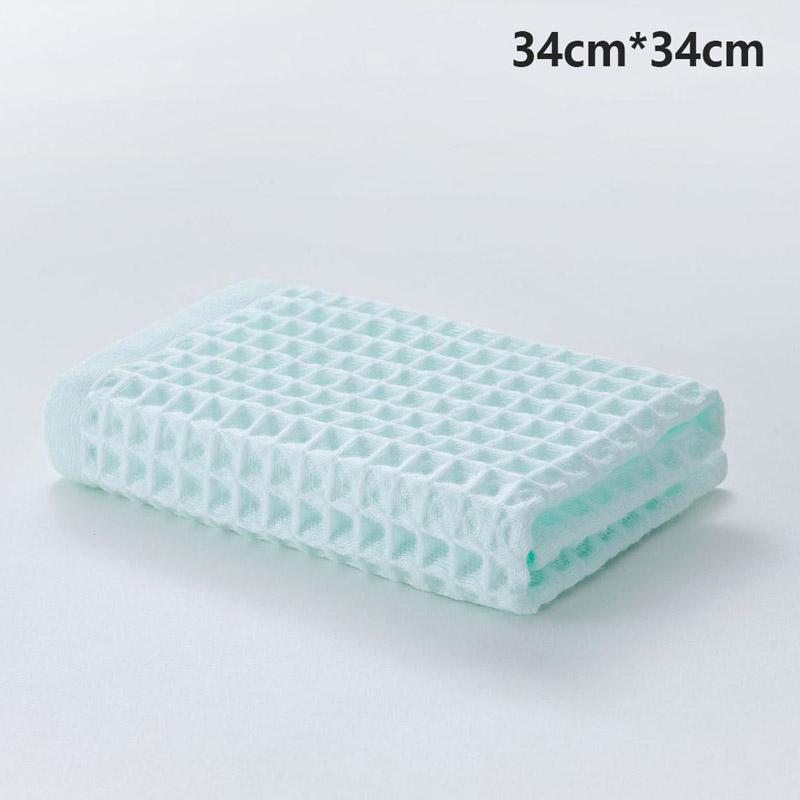 Cotton Waffle Square Towel 40 Strand Waffle Square Towel Towel Bath Towel Plain Square Towel