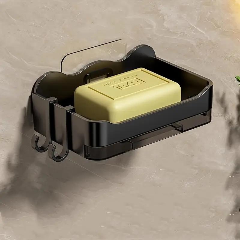 1 шт. нескользящий держатель для мыла для ванной комнаты с сильной присоской для слива мыльницы бытовая присоска настенная мыльница