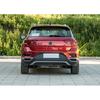 Car Styling Accessories For VW Volkswagen T-ROC 2017-2018 ABS Chrome Rear Tail Fog Light Lamp Cover Trim Foglight Strip Cover