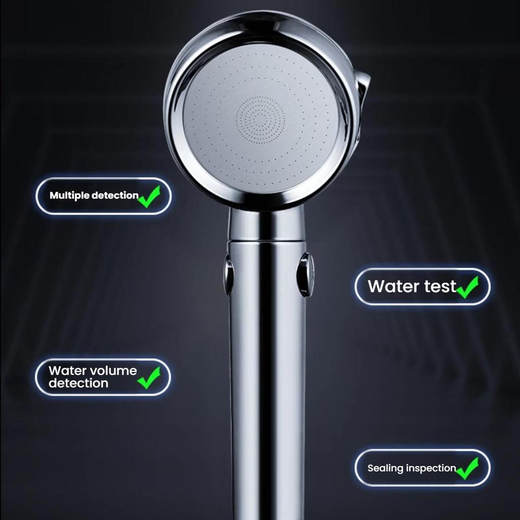 muvi Pressure-Increasing Shower Head, Bathroom Bathing Shower Head, High-Pressure Handheld Single-Head, Universal Shower Head