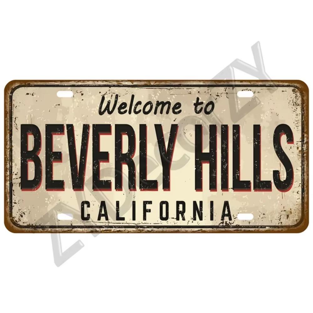 Жестяная табличка Город-государство Жестяная табличка Знаменитая городская табличка Достопримечательность Металлическая табличка Настенный декор Гараж Бар Паб Клуб Отель Кафе Кухня Дом