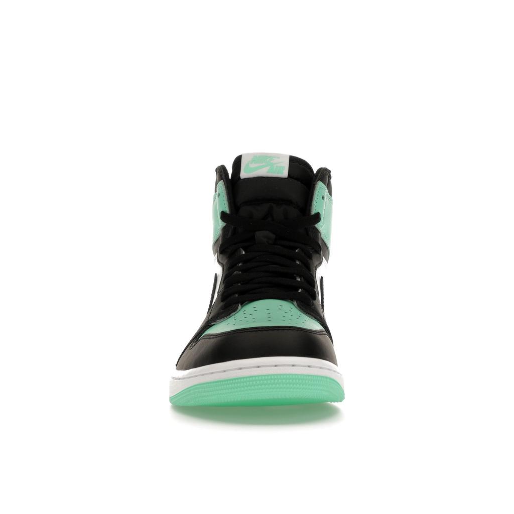 Кроссовки унисекс Air Jordan 1 Retro High OG Green Glow Белый Черный DZ5485-130