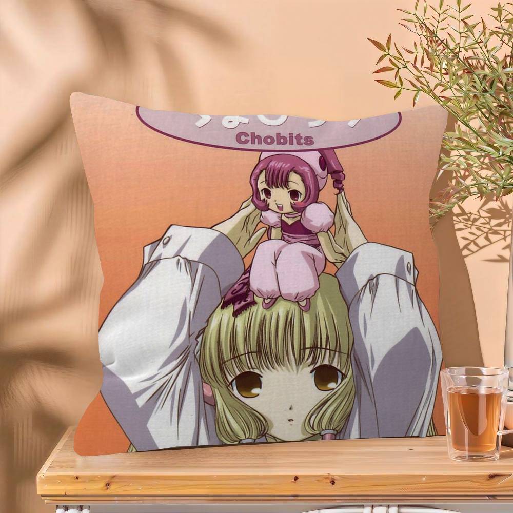 Classic cute Anime CChobits Personalized Pillow Cover Kids Bedroom Wild Party Decor Pillowcase kid Birthday shower Gift
