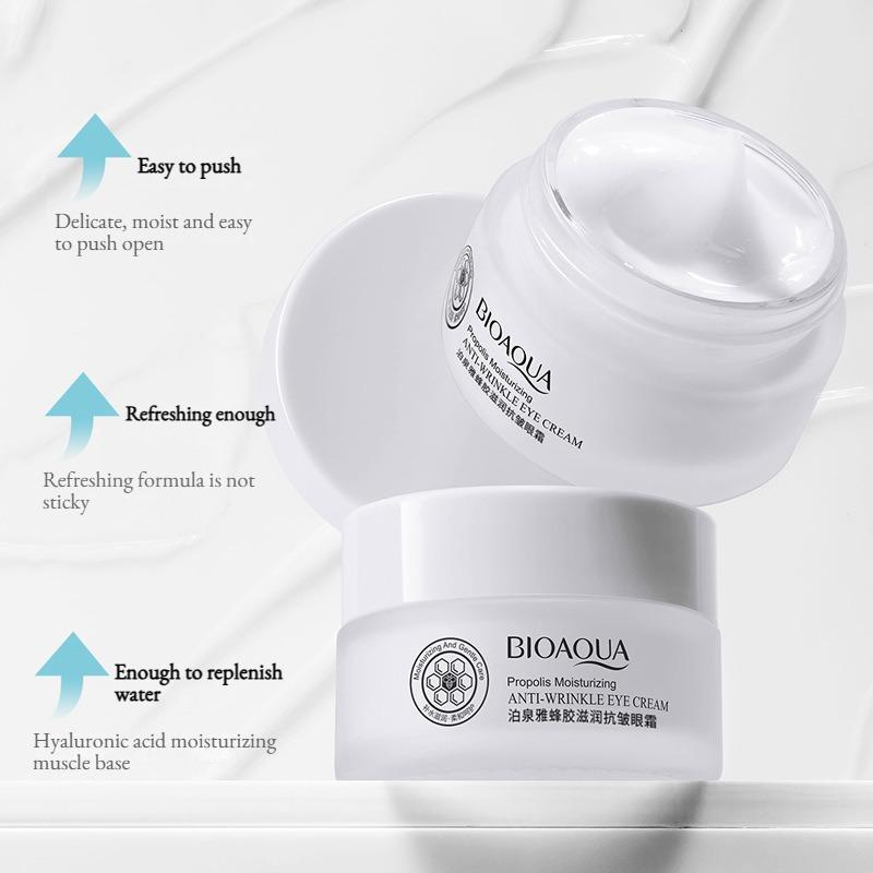 Прополис Увлажняющий крем для глаз против морщин Освежающий Улучшает темные круги Увлажняющий осветляет Уход за глазами Крем для глаз