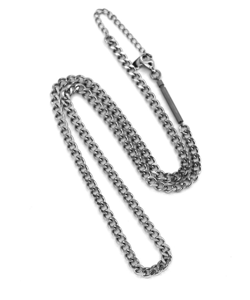 LION HEART Цепочка из хирургической нержавеющей стали Kihei Azuki 50см 55см slendery 03NC0025 Серебристый БЕСПЛАТНО 119581001SLV2FREE [Lion Heart] Цвет