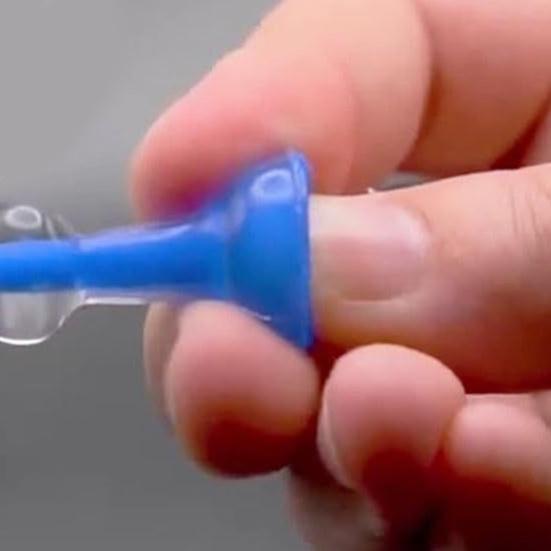 1/2 Pairs Inflatable Earplugs Noise Reducing Hearing Protection Earplugs Waterproof Silicone Concerts Work Study Sleeping Silent Earplugs