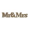 Decorative Support - GOMILLE - Mr. and Mrs. In Wood - 39 X 7 Cm - MDF - Interior