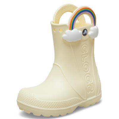 Handle It Радужные резиновые сапоги Детские Масляный крем [Crocs] 19.5см