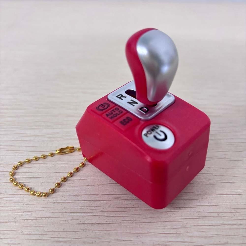 Cartoon Reverse Gear Shifting Pendant Mini Simulation Sound-emitting Key Ring Kids