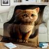 Милое одеяло с ситцевым котом, котом Гарфилдом, персидским котом, мультяшным одеялом Ragdoll, мягкое одеяло для дома, спальни, кровати, дивана, покрывала, детское одеяло