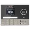 Deli Dynamic Face and Fingerprint Time Attendance Machine CN plug (adapter included)