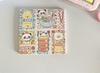 1book Cute cartoon notebook with high aesthetic value, student notebook with tearable notes, notepad, and notebook
