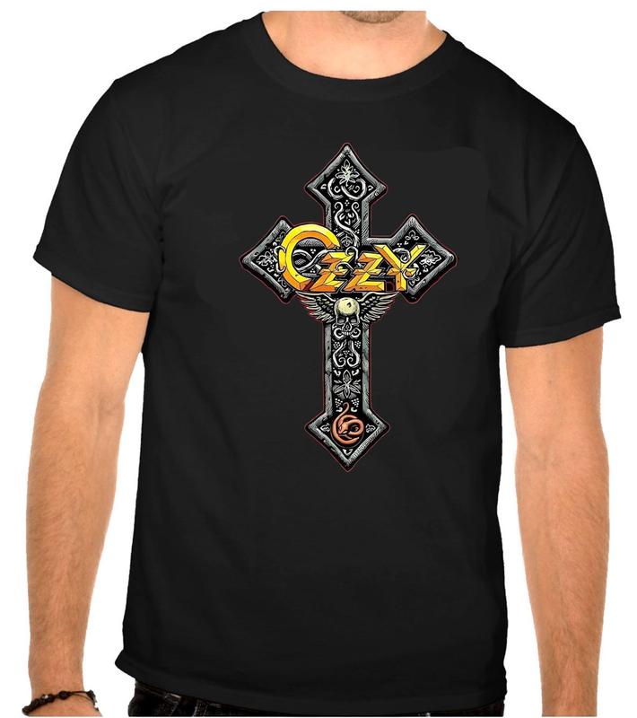 Ozzy Osbourne Rock Music Logo Black Unisex T-Shirt