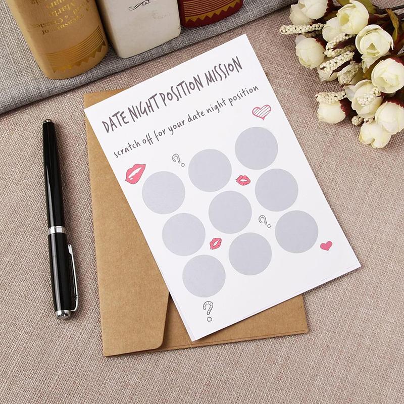 1Pc Bedroom Scratch Off Poster Dates Scratch Off List Naughty Scratch Card To Do Between Couples Games Diy Accessories