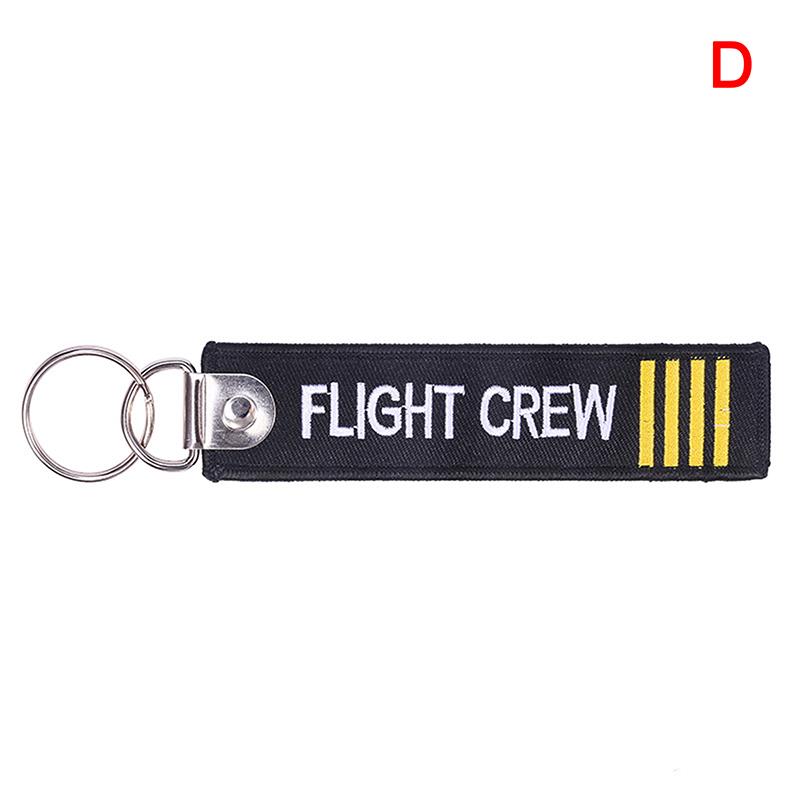 Брелок ювелирные изделия вышивка второй пилот брелок для авиации подарки багажная бирка