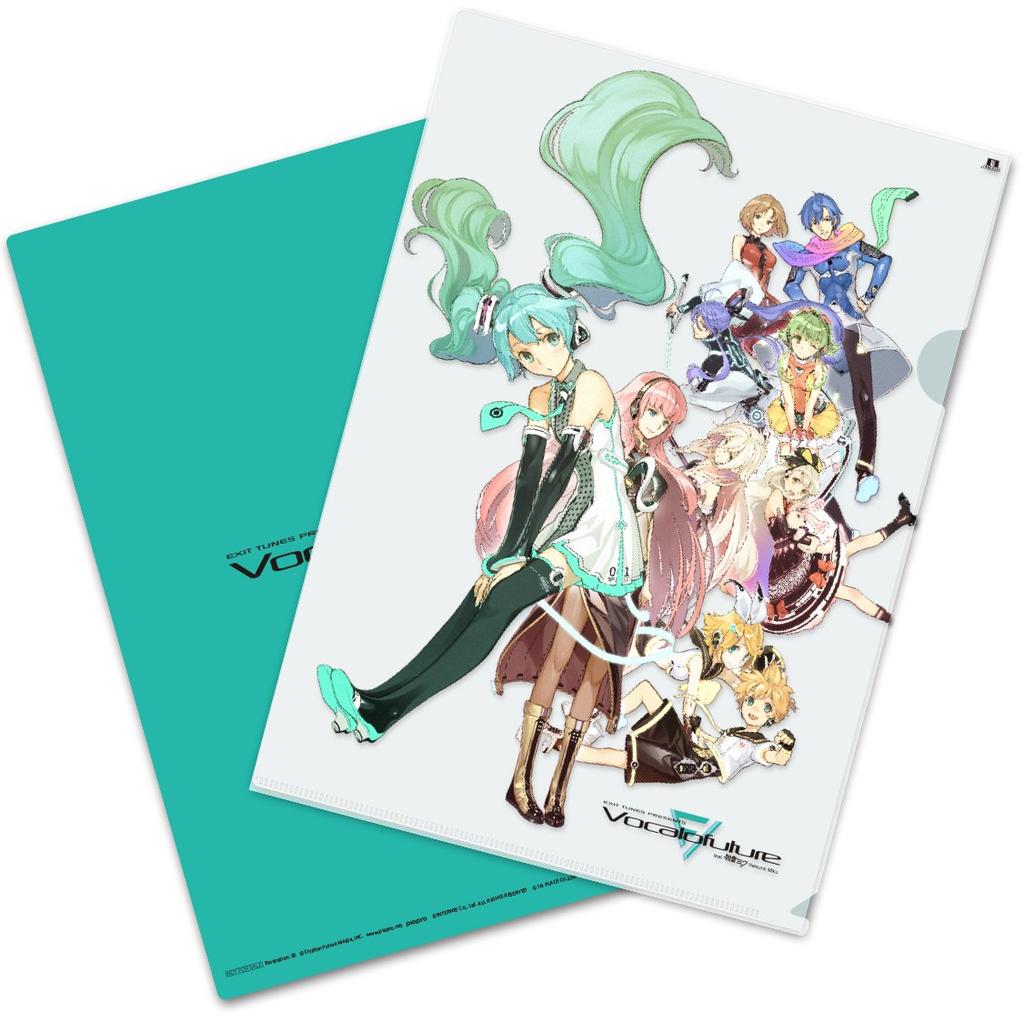 EXIT TUNES PRESENTS Vocalofuture Hatsune Miku Jacket Hidari Edition Pass Case Strap Feat. Illustrator (Limited & Included)