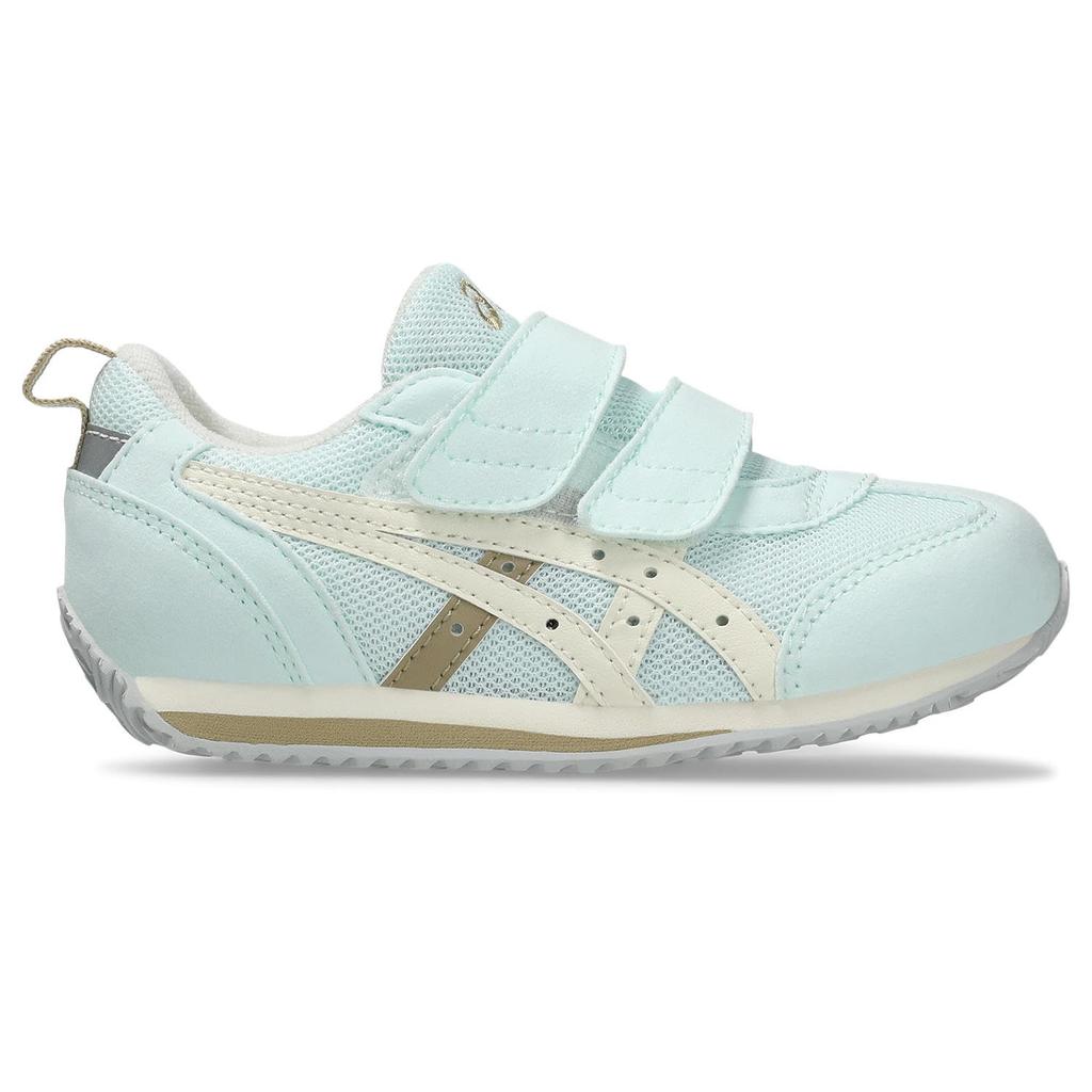 Sukusuku Basic Series Light Size Cm Kids' Low-Cut Two-Strap Shoes, Mint/Off-White, 236, 20.5