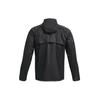 Under Armour Мужская дышащая складная куртка с капюшоном для бега Qualifier Storm Woven Black 1326597-010