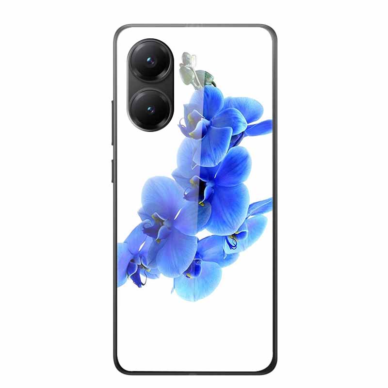 Glass Case For Poco X7 Pro Case X7Pro Hard Tempered Glass Back Cover Soft Bumper For Xiaomi Poco X7 Pro Case PocoX7 Pro Fundas