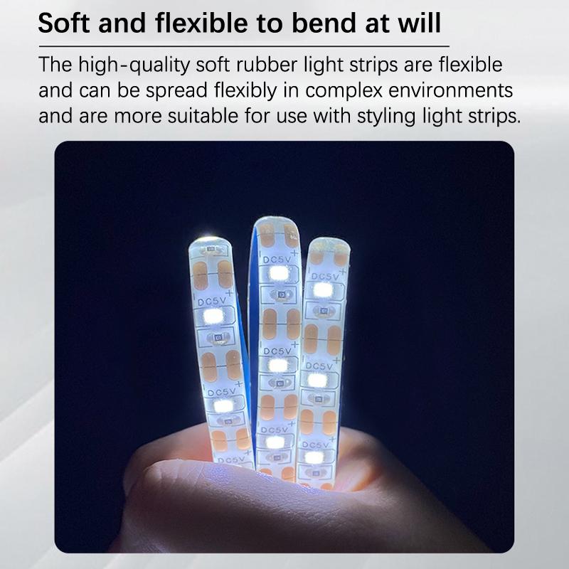 Для Bambu Lab Light P1P P1S X1C светодиодные полосы света комплект светодиодных ламп 5 В 150 см Ip44 лампа освещения супер яркая для Bambulab