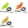 10set/pack Fishing Hook Secure Keeper Holder Lure Accessories Fishing Rod Bait Casting Tool  Jig Hooks Safe Keeping