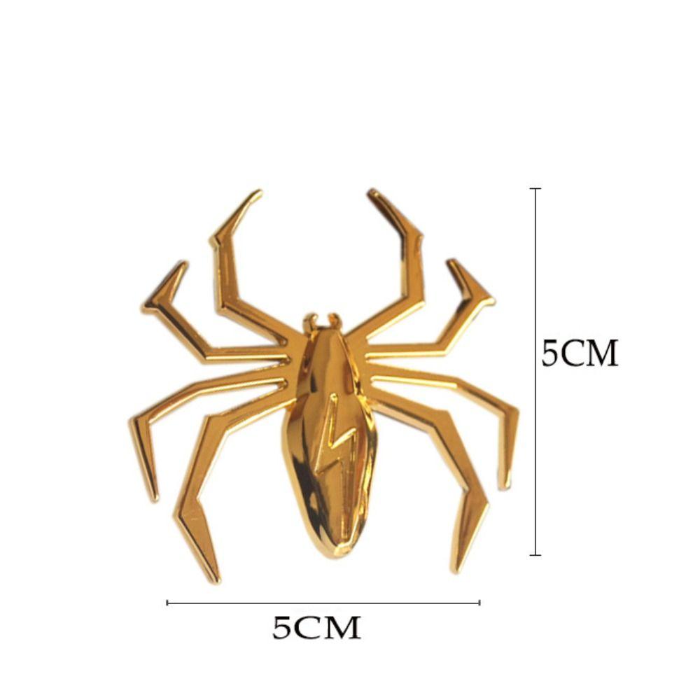 Украшение Орнамент Авто Эмблема Наклейка Мото Наклейка 3D Наклейка на автомобиль 3D Форма паука Наклейка на автомобиль