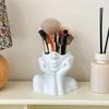 Large Capacity Pen Box Space Saving Makeup Brush Storage Container Home Decorations  Dressing Table