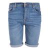 Men's Vasto Washed Blue Denim Bermuda Shorts