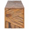 TV Stand 110 x 60 x 38 cm Solid Teak Wood