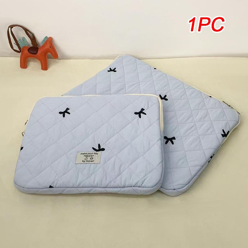 1 шт. вышитый милый бант для ноутбука, планшета, внутренняя сумка, корейский стиль для девочек, многоцветный ноутбук