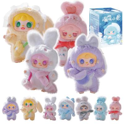 TOP TOY × Yooki Серия Плюшевых Подвесок «Уютный Кролик» [1 шт.] Гача Гача Фигурка из Сюрприз-Бокса Пластиковая Модель Премиум Игрушка Мягкий Винил Подарок на День Рождения Происхождение