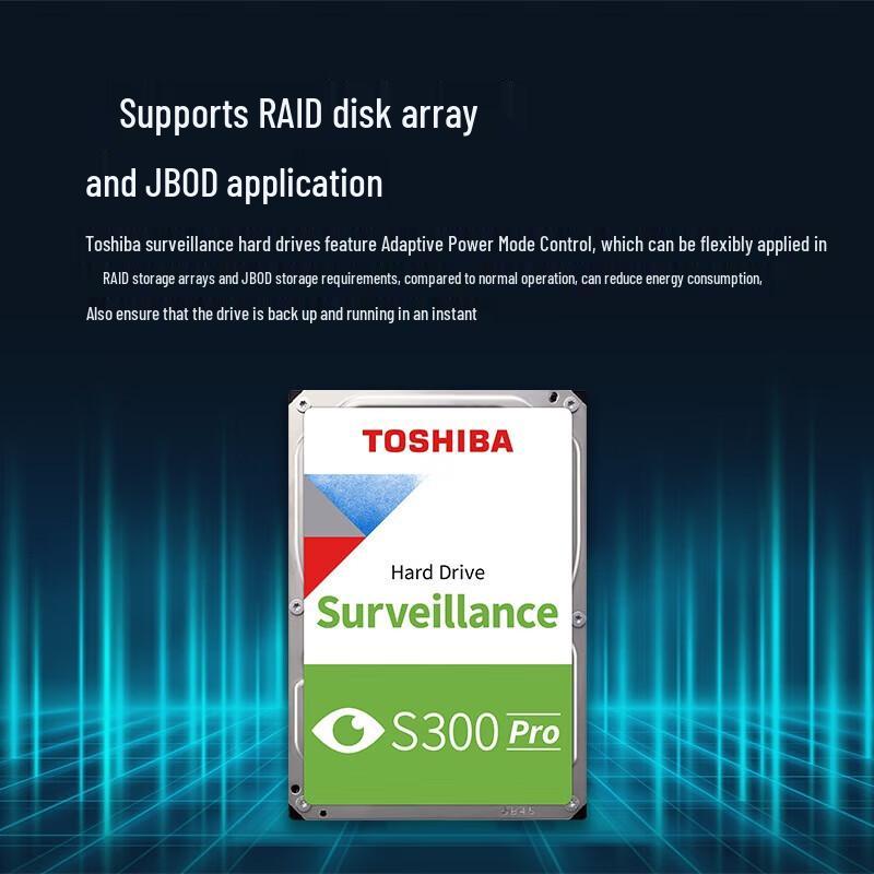 Toshiba S300 Pro Series Surveillance Hard Drive