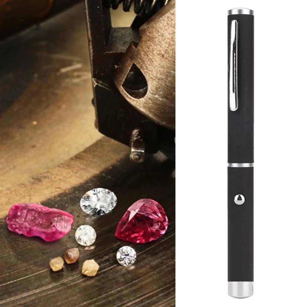Тестер алмазов Фонарик Ручка-фонарик Освещение Ювелирные изделия Идентификация Средства(Синий и фиолетовый свет)