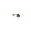 Tirr Lirr 14K Pink Gold Loro Smile (Black) Piercing TEPK4P06337M(PC)-3