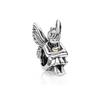 925 Silver Winged Angel Charm Pendant For Bracelet Female Jewelry Exquisite Gifts