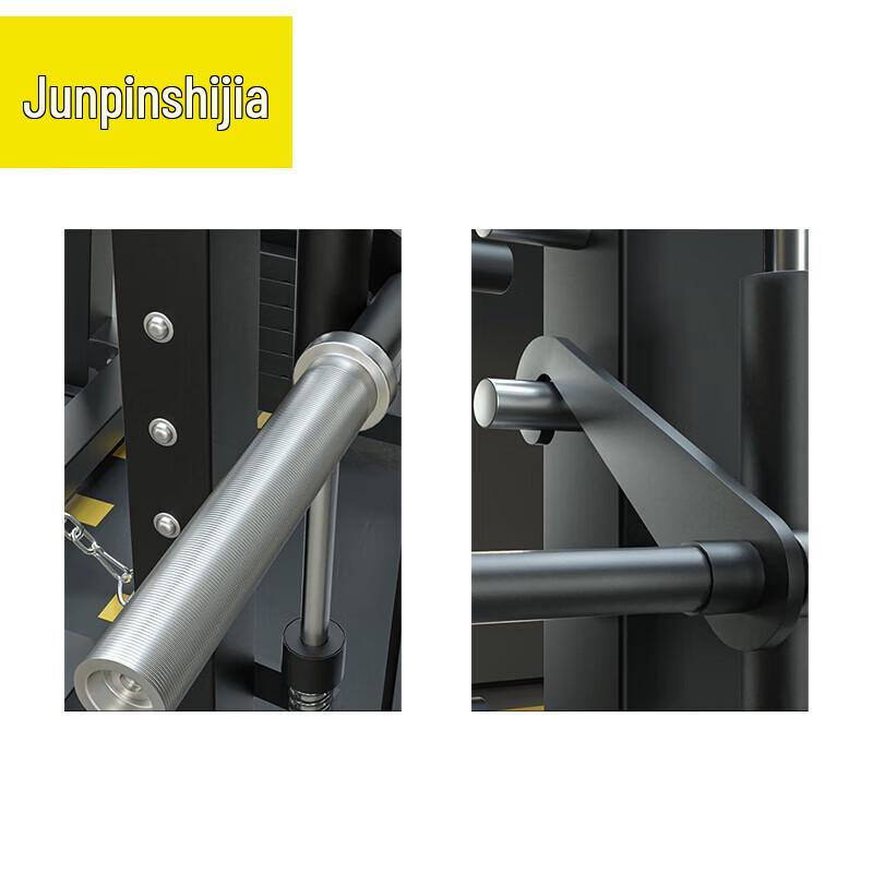 Smith Machine Home Gym with 80kg Barbell and Bench