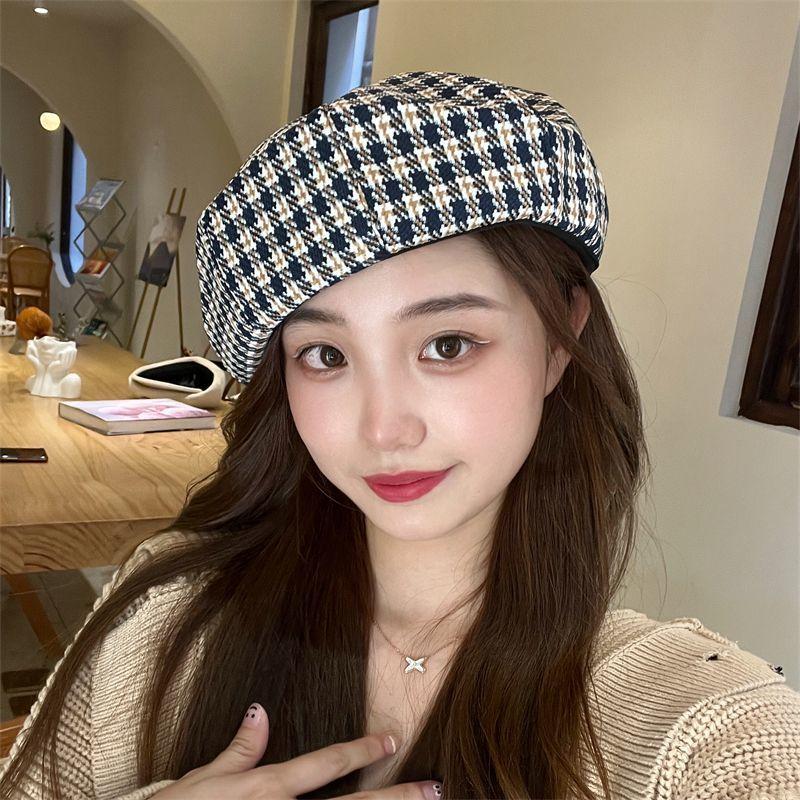 Женские шляпы Новое поступление Модный Универсальный Берет Женская шляпа художника Минималистичный Элегантный головной убор