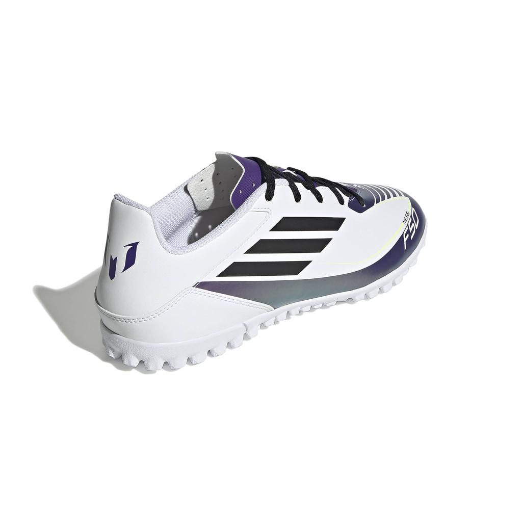 Adidas Futsal Shoes F50 Club Messi TF NLI68 Footwear Purple Size Cm White/Core Black/Unity (IE9074) 27.0