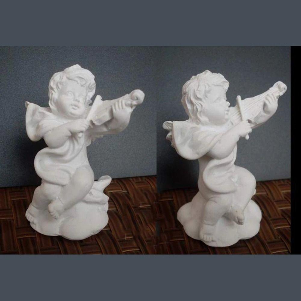 Decoration Guardian Angel Character Sculpture Garden Ornaments Desktop Figurine Cupid Angel Statue