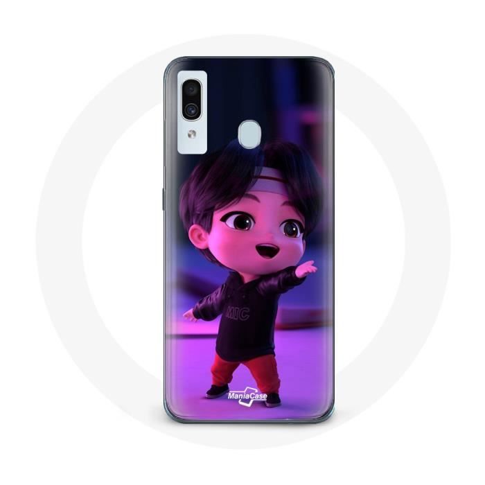 Чехол для Samsung Galaxy A20e BTS TinyTAN Jin Анимация