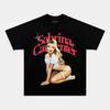 Футболка SABRINA CARPENTER 2026 Лето Горячая Распродажа Женская Футболка Повседневная Хлопковая Футболка Уличная Мода Хип-Хоп Женская Одежда - Мужская'...