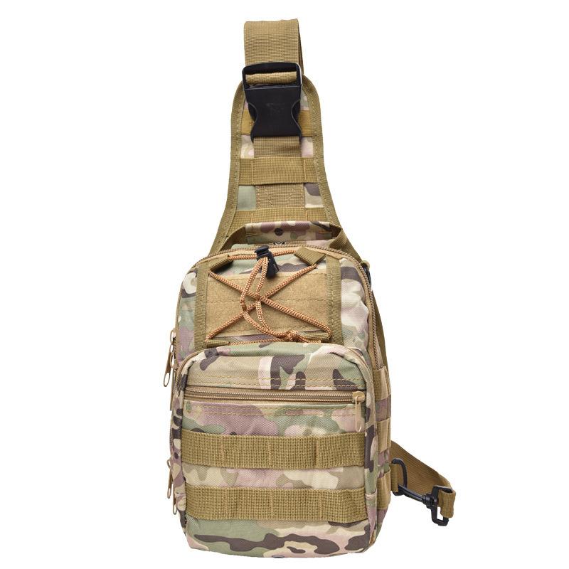 Military Tactical Backpack Outdoor Sports Climbing Camping Hunting Fishing Bottle Pack Shoulder Bags 10 Colors Wallet Women Men