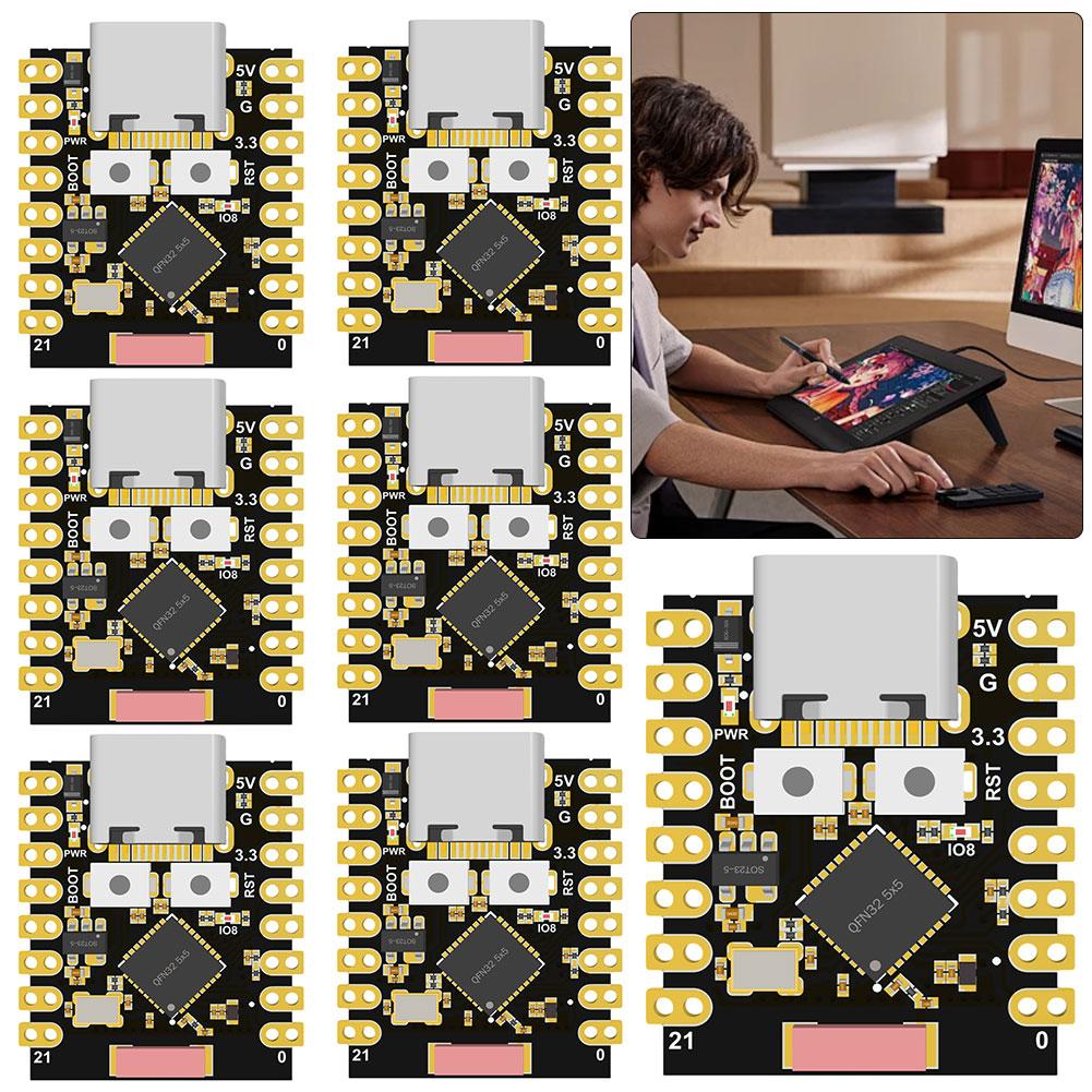 ESP32-C3 Dev Board 3,3-6V Netzteil ESP32 SuperMini Low Power (Шварц)