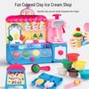Детский игровой набор 'Мороженое и popsicle из пластилина' для девочек 3-6 лет