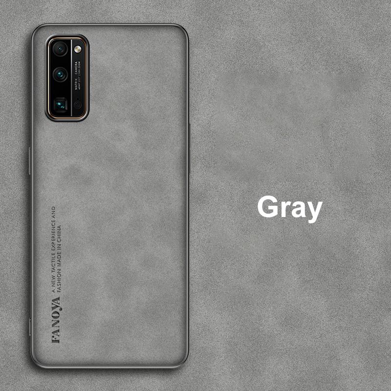 Роскошный чехол из искусственной кожи для Honor 30 Pro Plus, матовый защитный силиконовый чехол для телефона из ТПУ для Honor 30S 30i View 30 Pro Coque