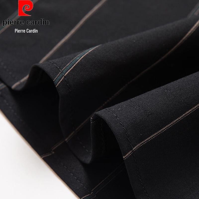 Pierre Cardin Мужская полосатая рубашка с коротким рукавом в стиле business casual