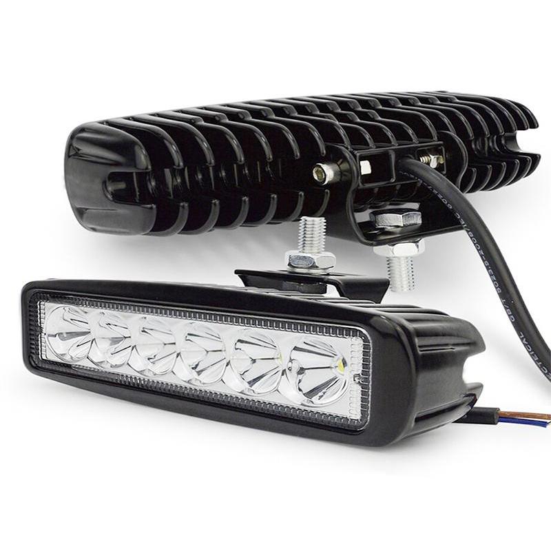 6 светодиодов 18 Вт точечные рабочие фары DRL фары для вождения противотуманные фары DRL фары для внедорожников, вездеходов, грузовиков, фары